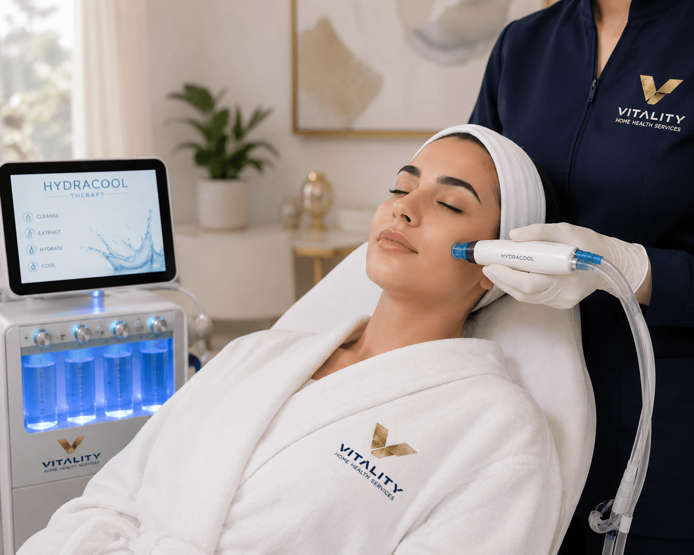 HydraCool Facial Cleansing